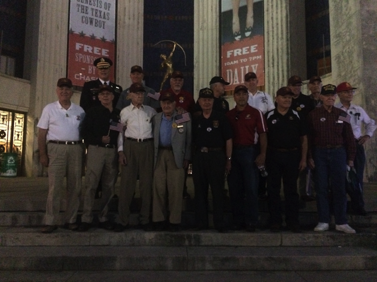 Dallas Chapter Honoring Veterans At Texas State Fair Opening September 30, 2016